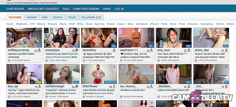 Chaturbate Karussellbild